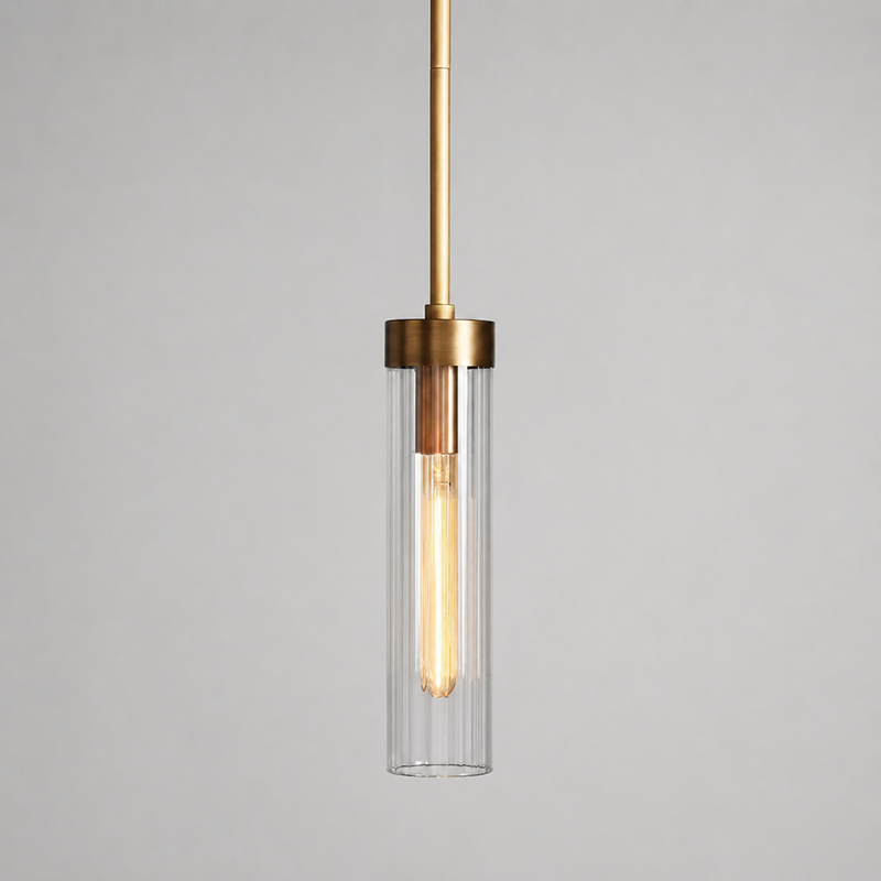 Andreas Fluted Glass Pendants