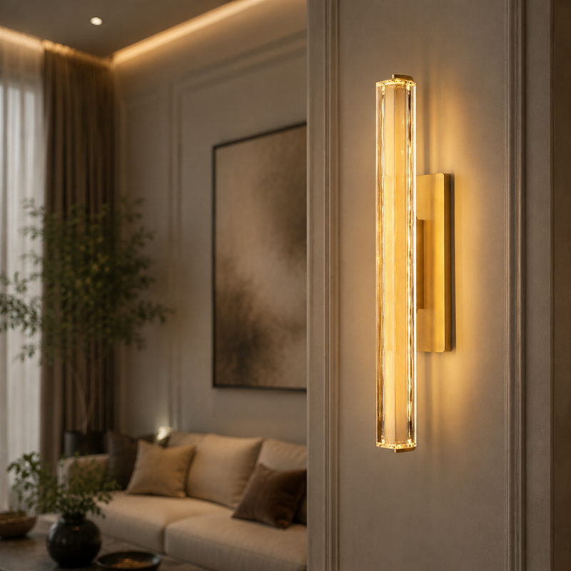 Audubor Crystal Prism Wall Lighting